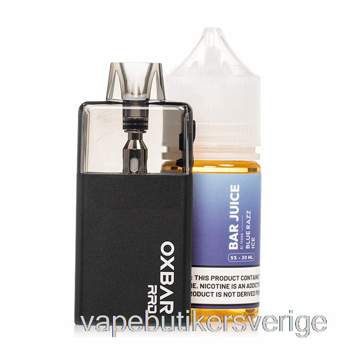 Vape Sverige Bar Juice X Oxbar Rrd Engångsblå Razz Is